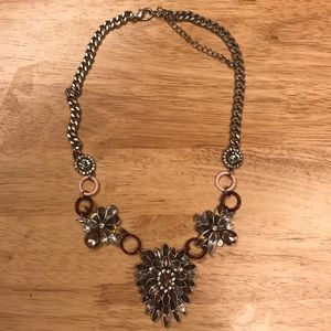 Jeweled Statement Necklace